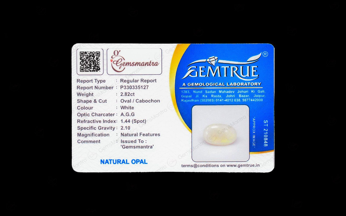 Opal - 2.82 Carats