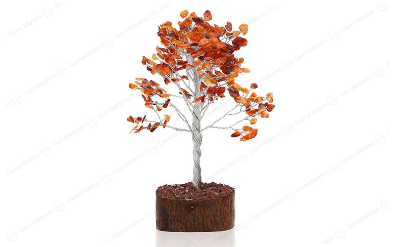 Large Carnelian Crystal Tree