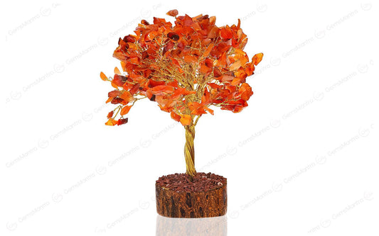 Large Carnelian Crystal Tree