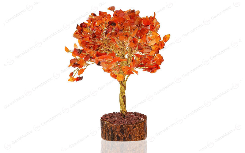 Large Carnelian Crystal Tree