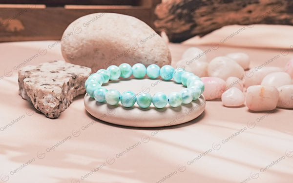 Pectolite (Larimar) Bracelet