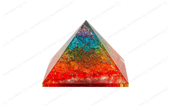 7 Chakra Chips Pyramid