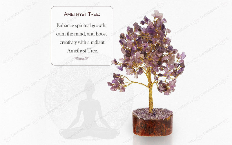 Large Amethyst Crystal Tree
