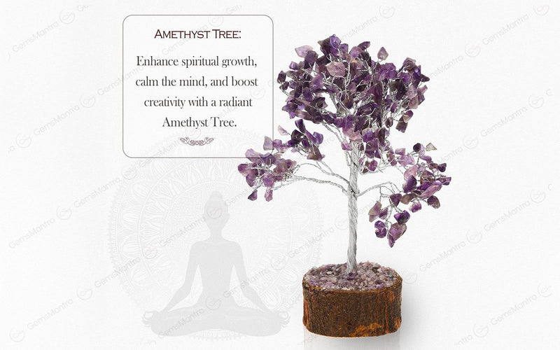 Large Amethyst Crystal Tree