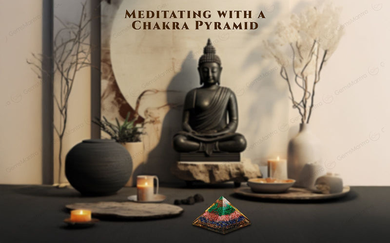 Rose Quartz, Lapis Lazuli, Malachite Pyramids