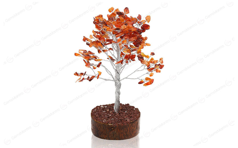 Large Carnelian Crystal Tree