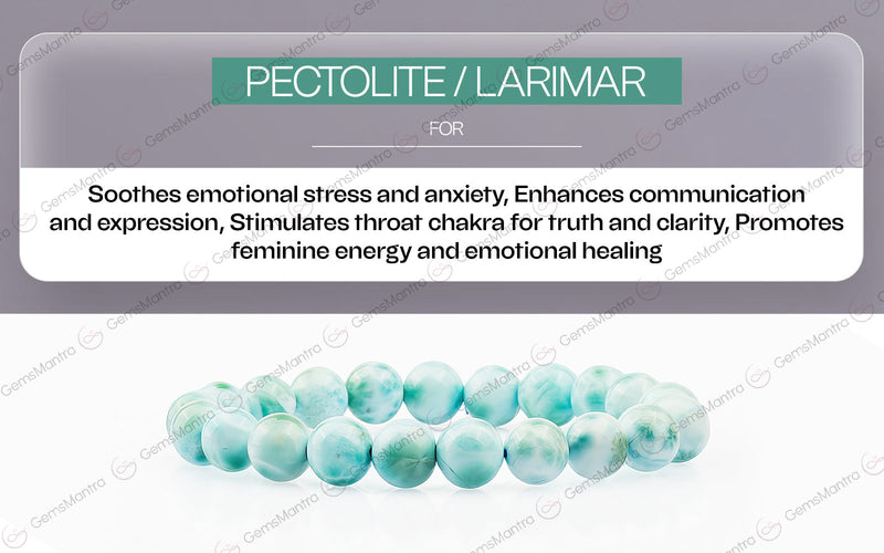 Pectolite (Larimar) Bracelet