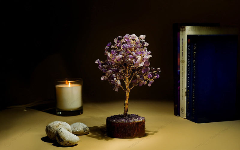 Large Amethyst Crystal Tree