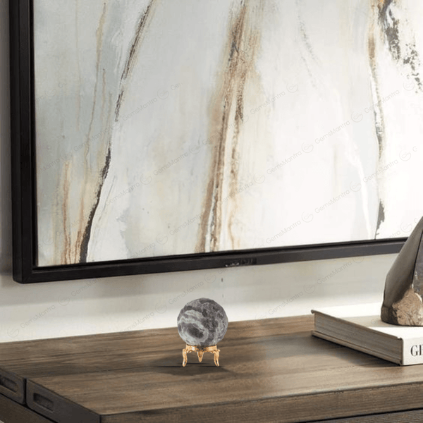 Amethyst Moon Sphere/Ball