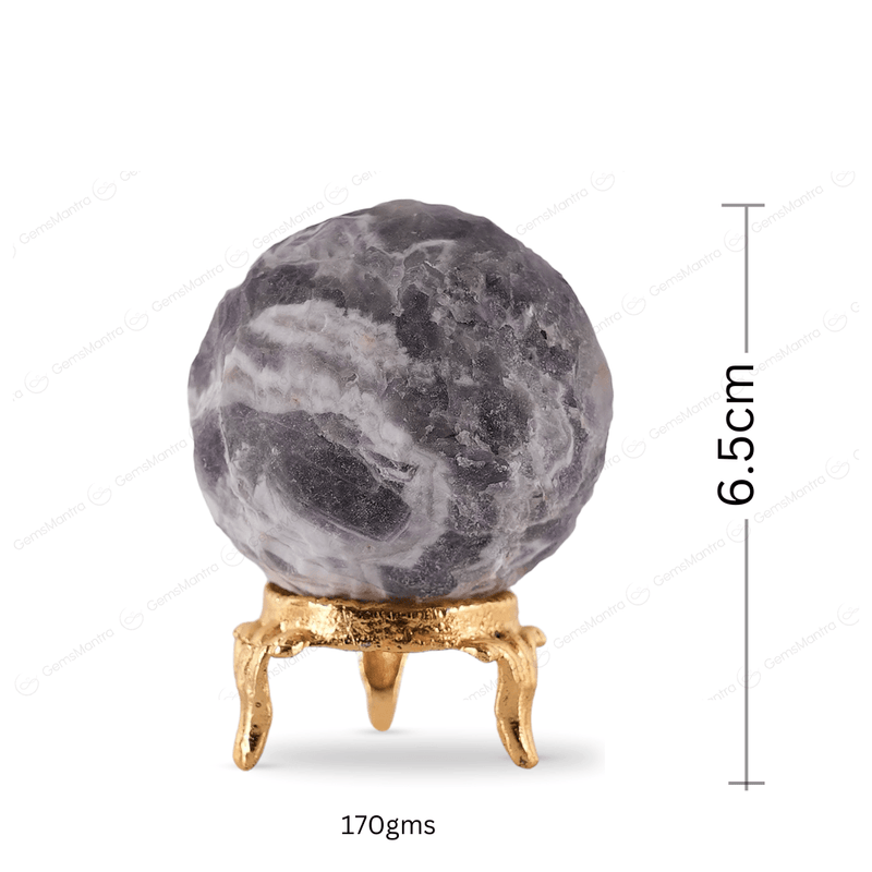 Amethyst Moon Sphere/Ball