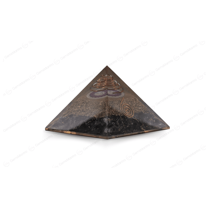 Amethyst Orgonite Pyramid/Orgone Pyramid
