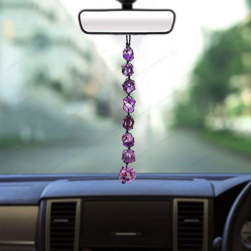 Amethyst Tumbled Hanging