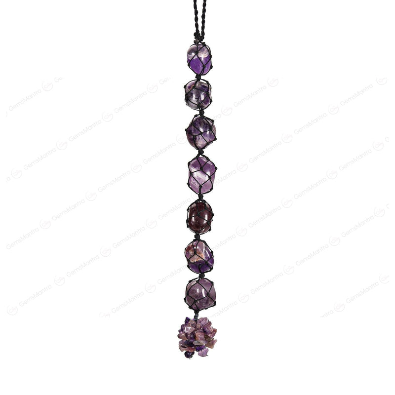 Amethyst Tumbled Hanging
