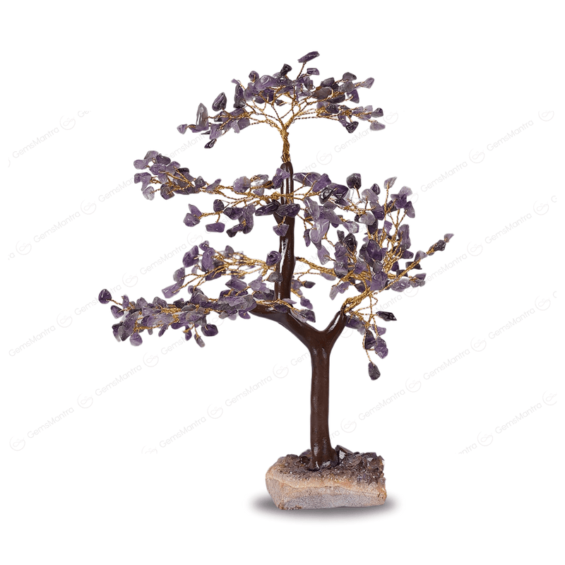 Amethyst With Cluster Tree