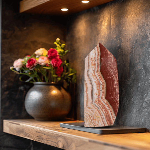 Aragonite Freeform Tower Point