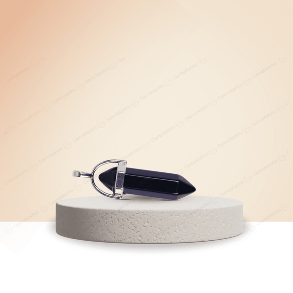 Black Obsidian Double Terminated Pencil Pendant