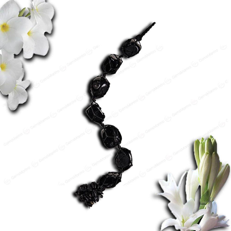 Black Obsidian Tumbled Hanging