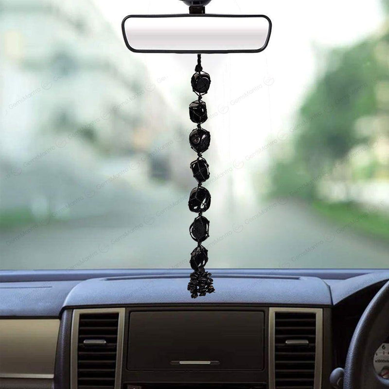 Black Obsidian Tumbled Hanging