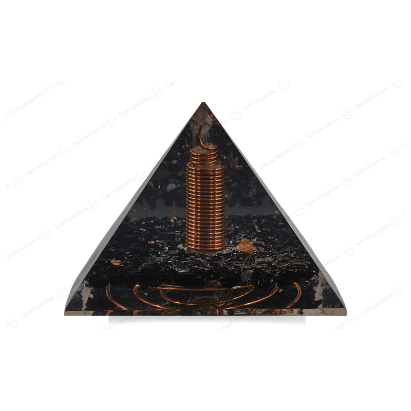 Black Tourmaline Orgonite Pyramid