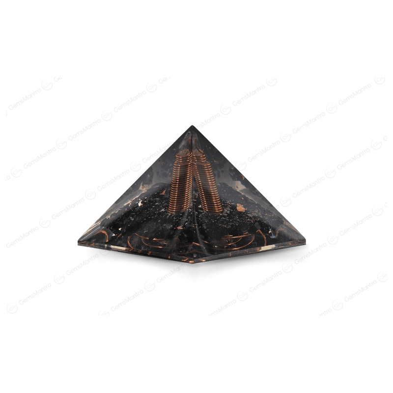 Black Tourmaline Orgonite Pyramid