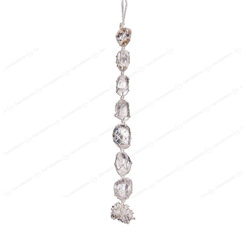 Crystal Quartz Tumbled Hanging