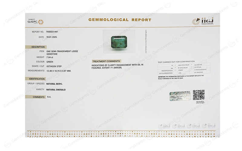 Emerald (7.04 Carats)