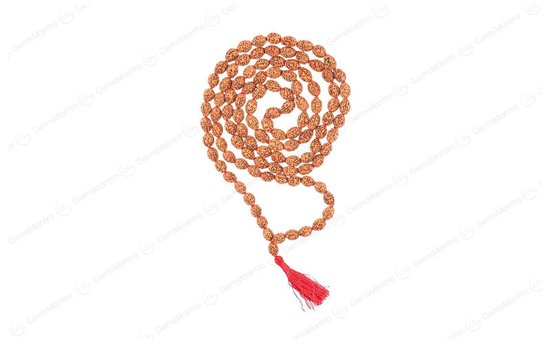 3 Mukhi Japa Rudraksha Mala