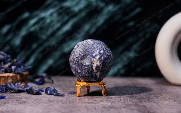 Sodalite Moon Sphere Ball