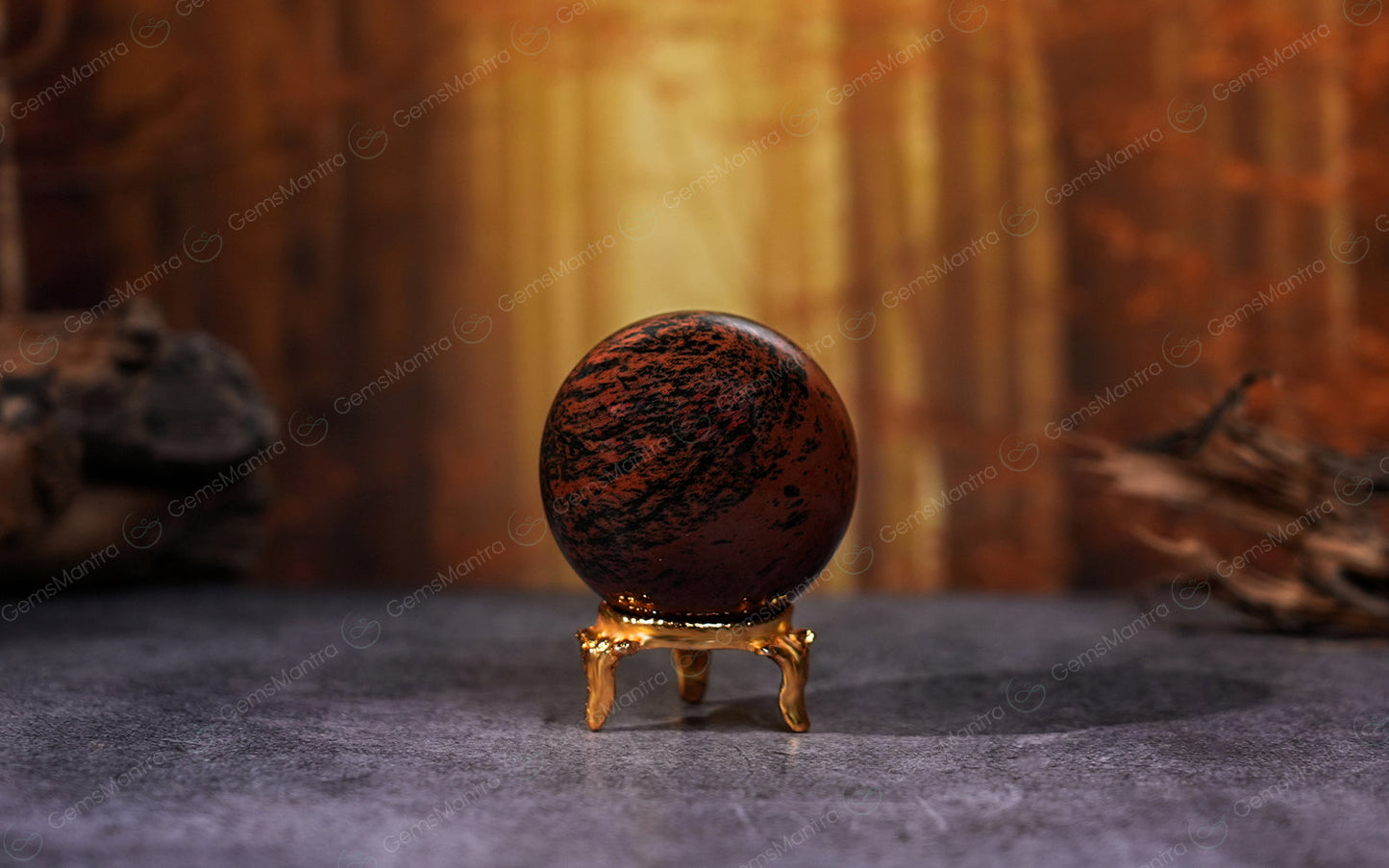 Mahagony Sphere Ball