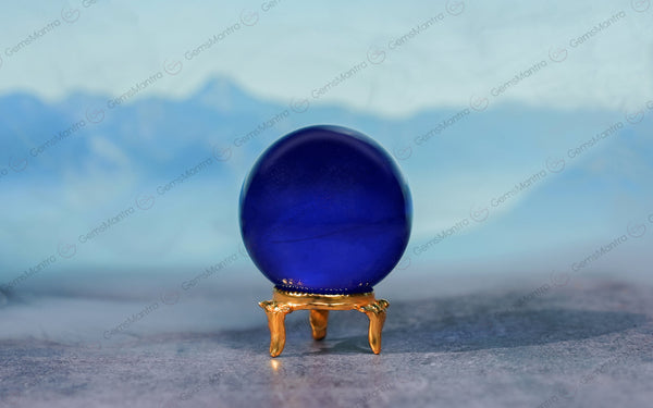Blue Obsidian Sphere Ball