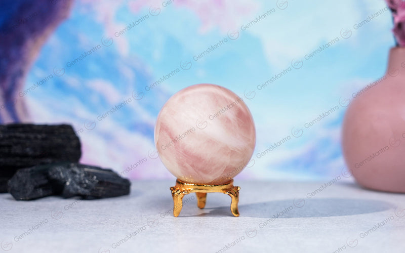 Rose Quartz Sphere Ball