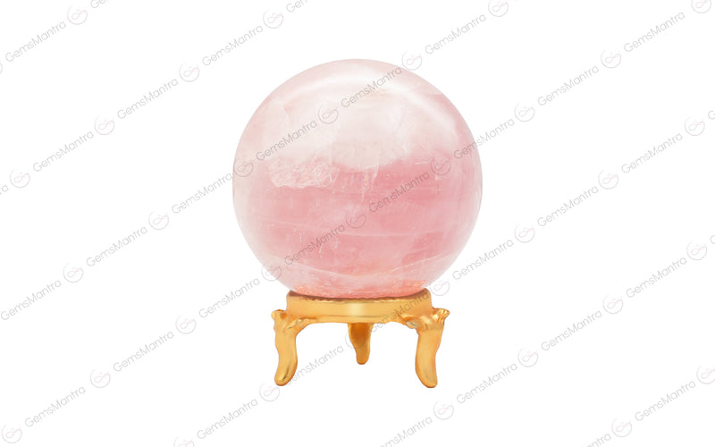 Rose Quartz Sphere Ball