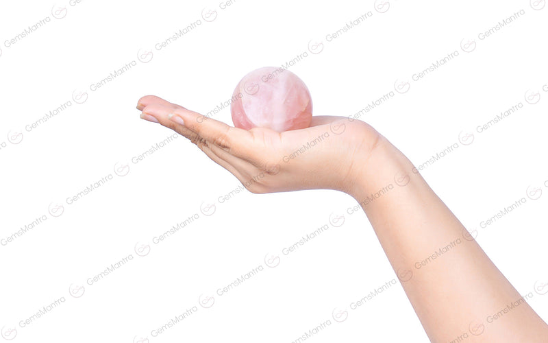 Rose Quartz Sphere Ball