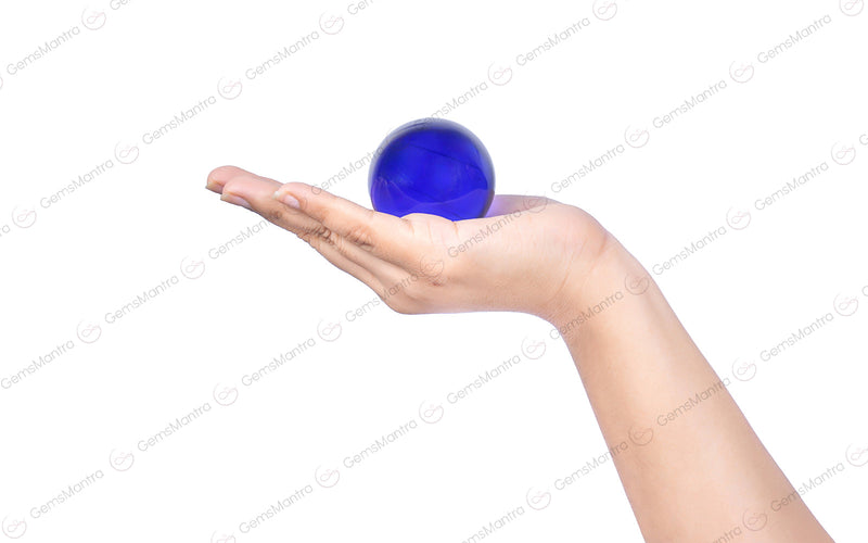 Blue Obsidian Sphere Ball