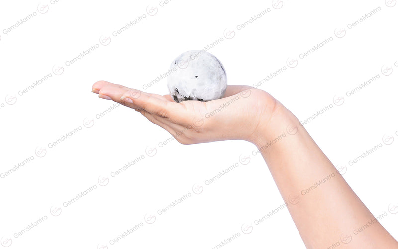 Rainbow Moonstone Sphere Ball