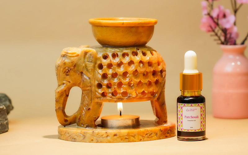 Patchouli Essential Oil + Diffuser