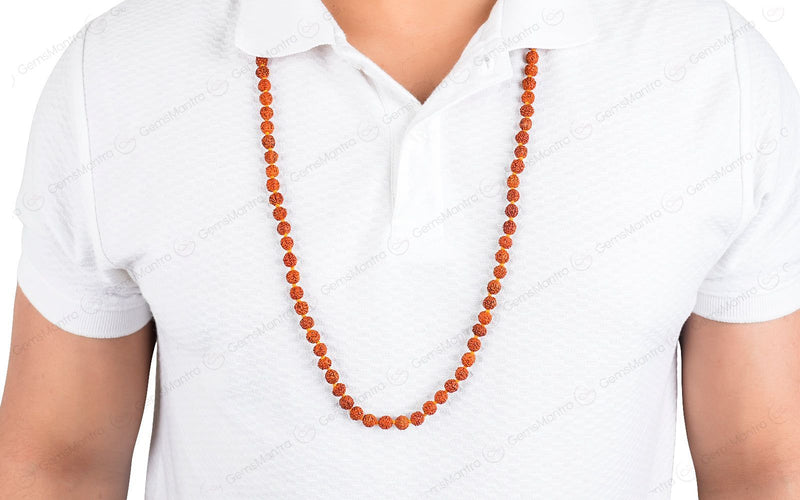 5 Mukhi Japa Rudraksha Mala