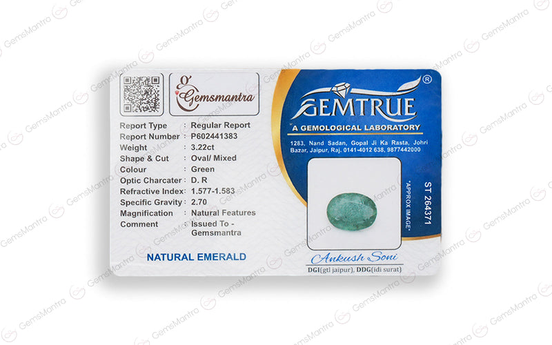Emerald - 3.22 Carats