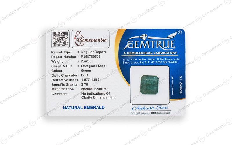 Emerald - 7.42 Carats