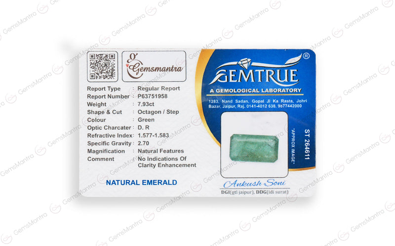 Emerald - 7.93 Carats