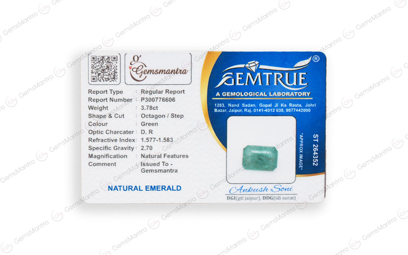 Emerald (3.78 Carats)