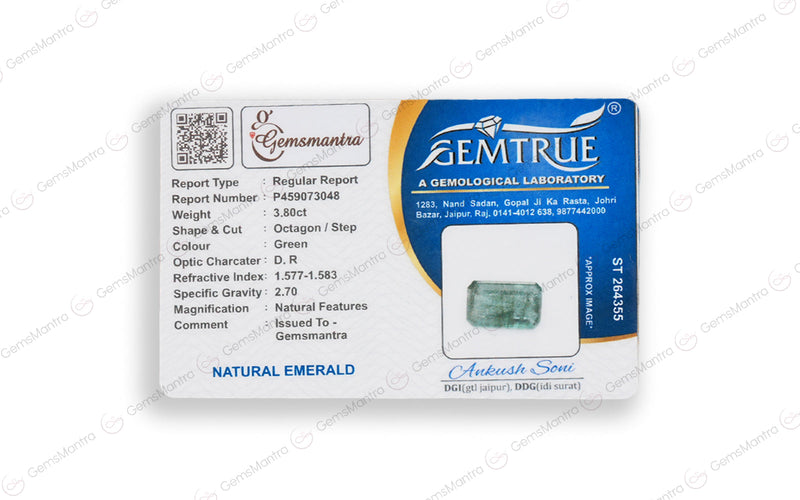Emerald - 3.8 Carats