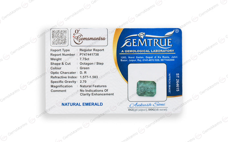 Emerald - 7.75 Carats