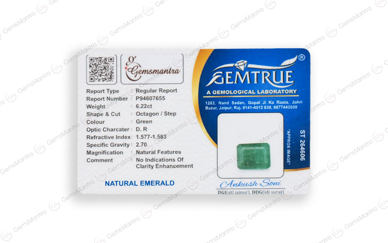 Emerald - 6.22 Carats