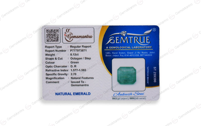 Emerald - 8.12 Carats