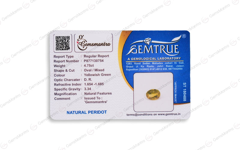 Peridot - 4.75 Carats