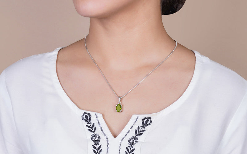 Peridot Pendant - 4.72 Carats
