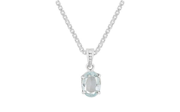 Aquamarine Pendant - 4.86 Carats