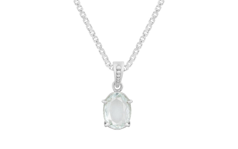 Aquamarine Pendant - 5.15 Carats