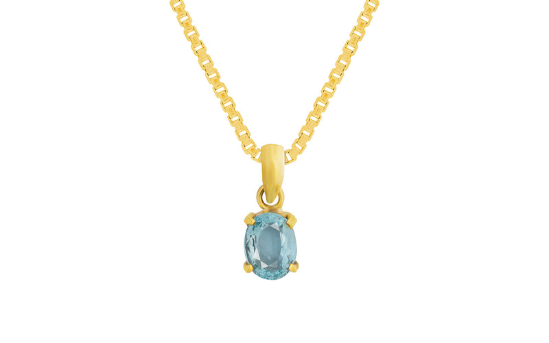 Aquamarine Pendant - 3.55 Carats